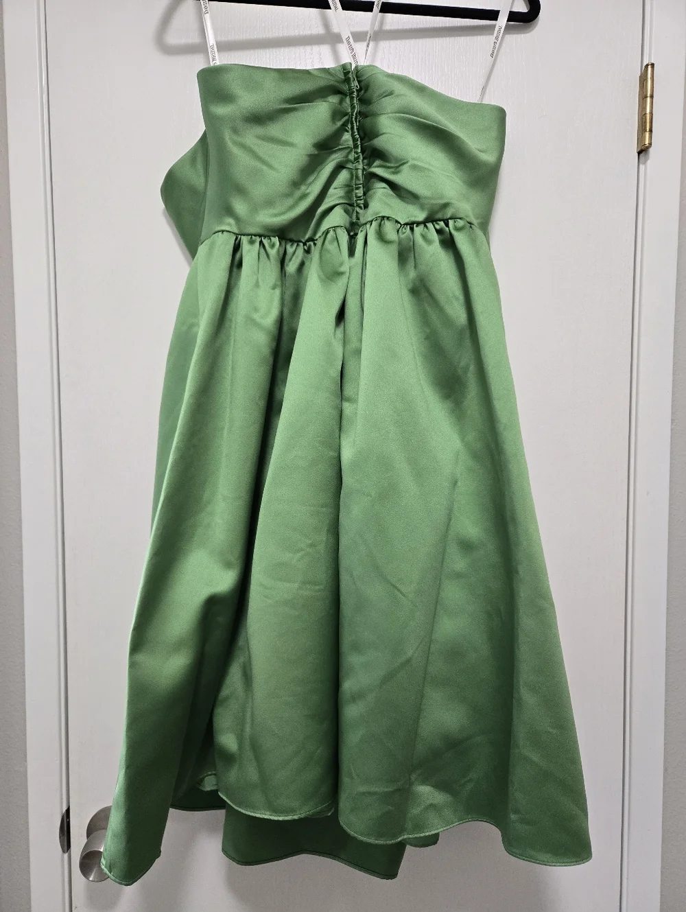 NWOT David's Bridal Sweetheart Ruched Dress - Picture 5 of 10